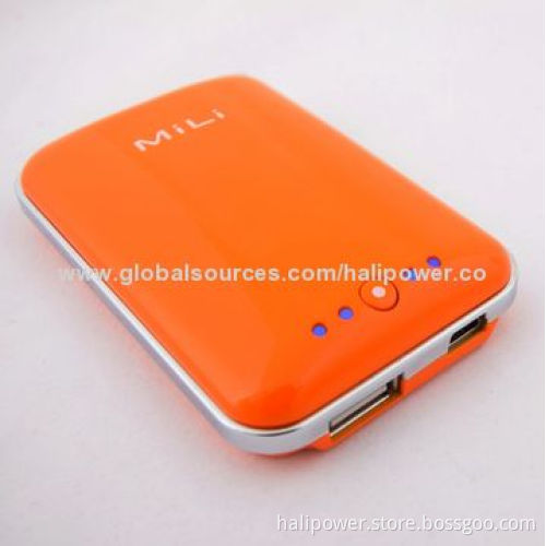 Mobile Power Bank with Built-in Cable